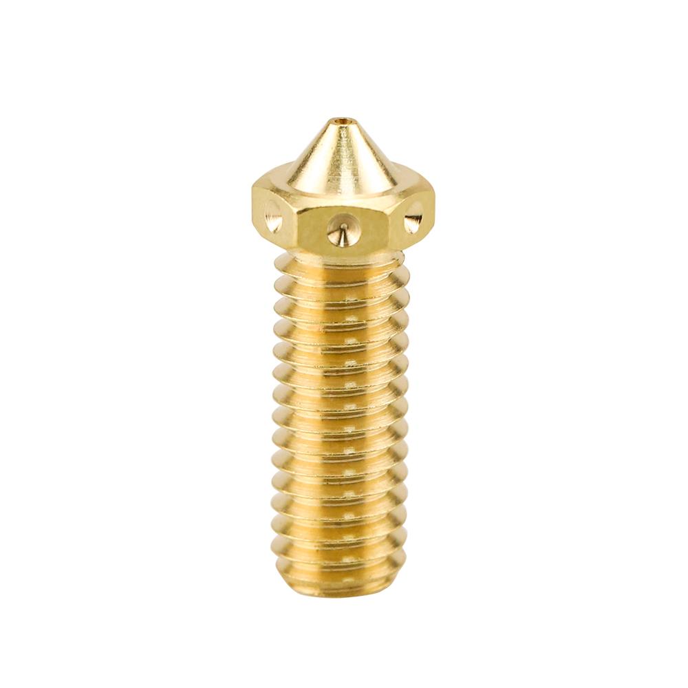 Mới Nhân Bản CHT Núi Lửa Vòi Phun 0.4Mm 0.6Mm Bằng Đồng Đầu Phun Lưu Lượng Cao Ba Mắt Đầu In Cho Ender 3 1.75Mm 3D Phụ Kiện Máy In