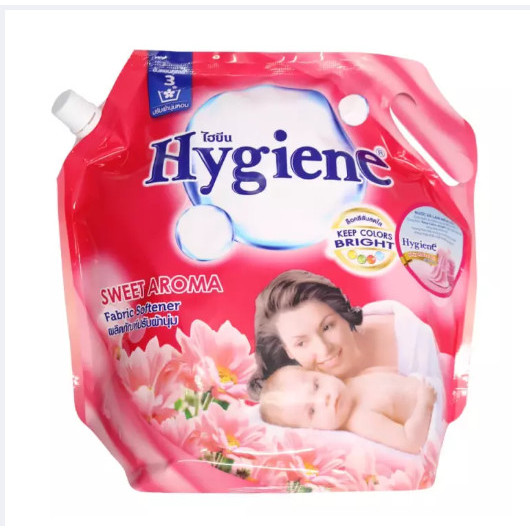 Nước xả vải Hygiene 1800ml màu đỏ