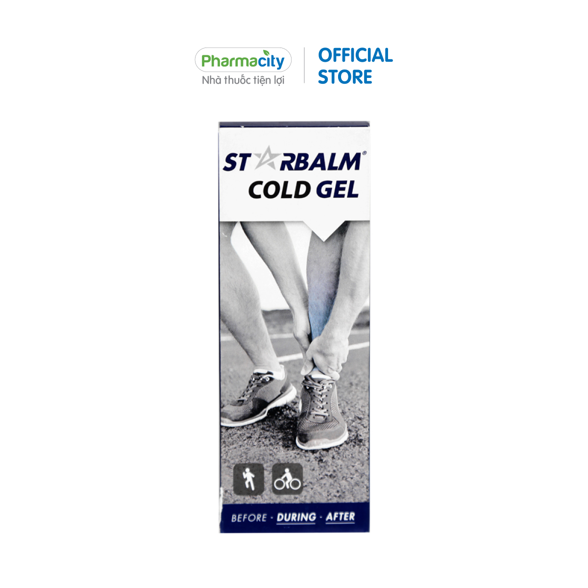 Gel làm lạnh cơ Starbalm giúp phục hồi nhanh căng cơ, bầm tím, bong gân (100ml)