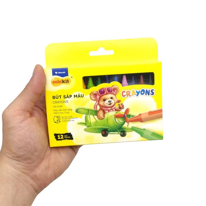 Hộp 12 Sáp Màu - Colorkit CR-C048