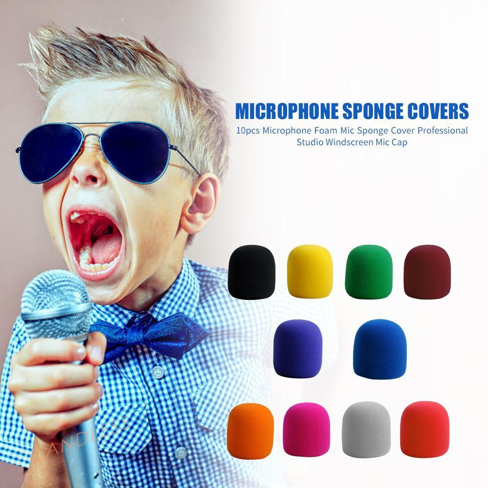 Set 10 Mút Xốp Bọc Đầu Micro