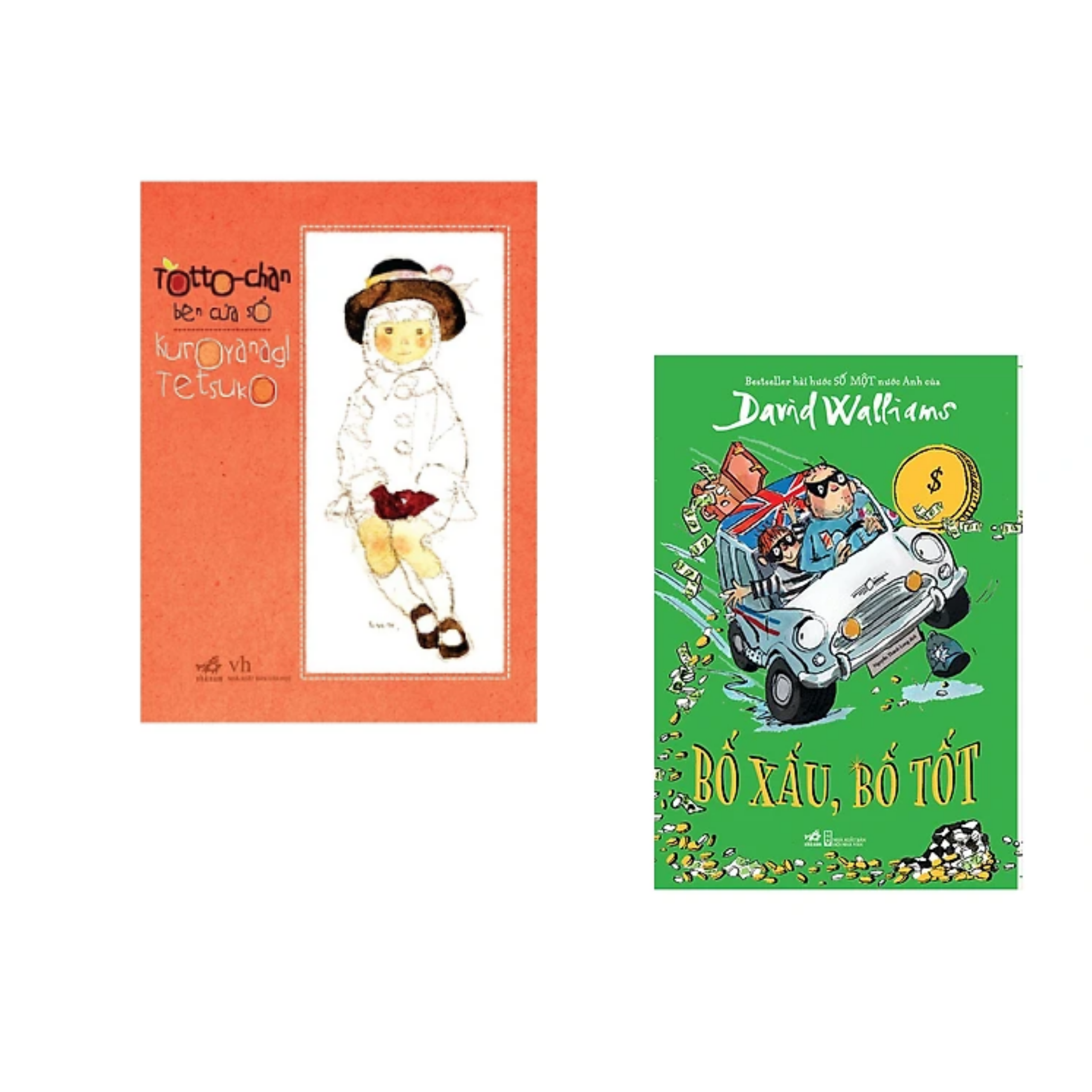 Combo 2 truyện Cực Hay Cho Bé: Bố Xấu, Bố Tốt +Totto - Chan Bên Cửa Sổ/ Tặng Bookmark Happy Life Chờ duyệt tự động