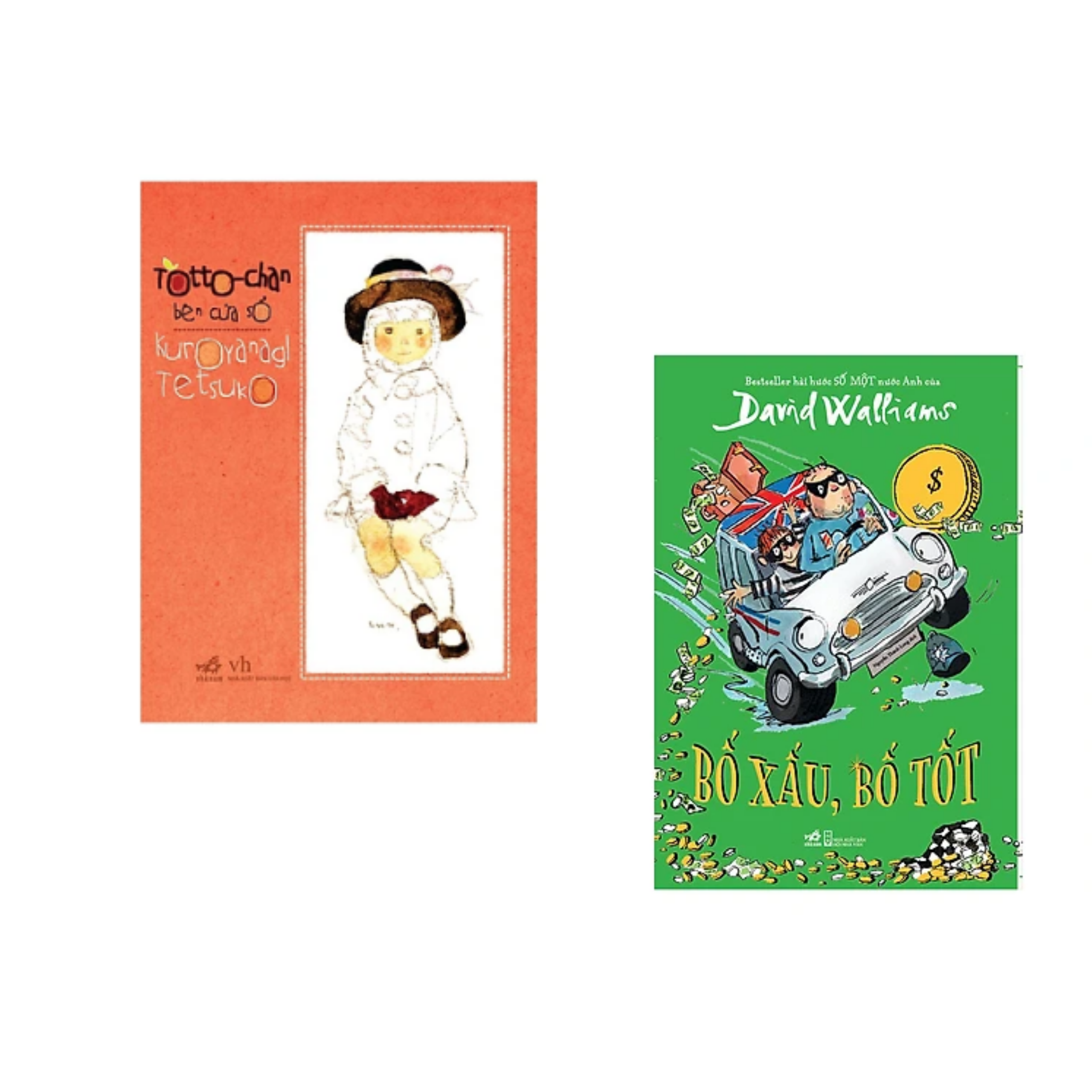 Combo 2 truyện Cực Hay Cho Bé: Bố Xấu, Bố Tốt +Totto - Chan Bên Cửa Sổ/ Tặng Bookmark Happy Life Chờ duyệt tự động