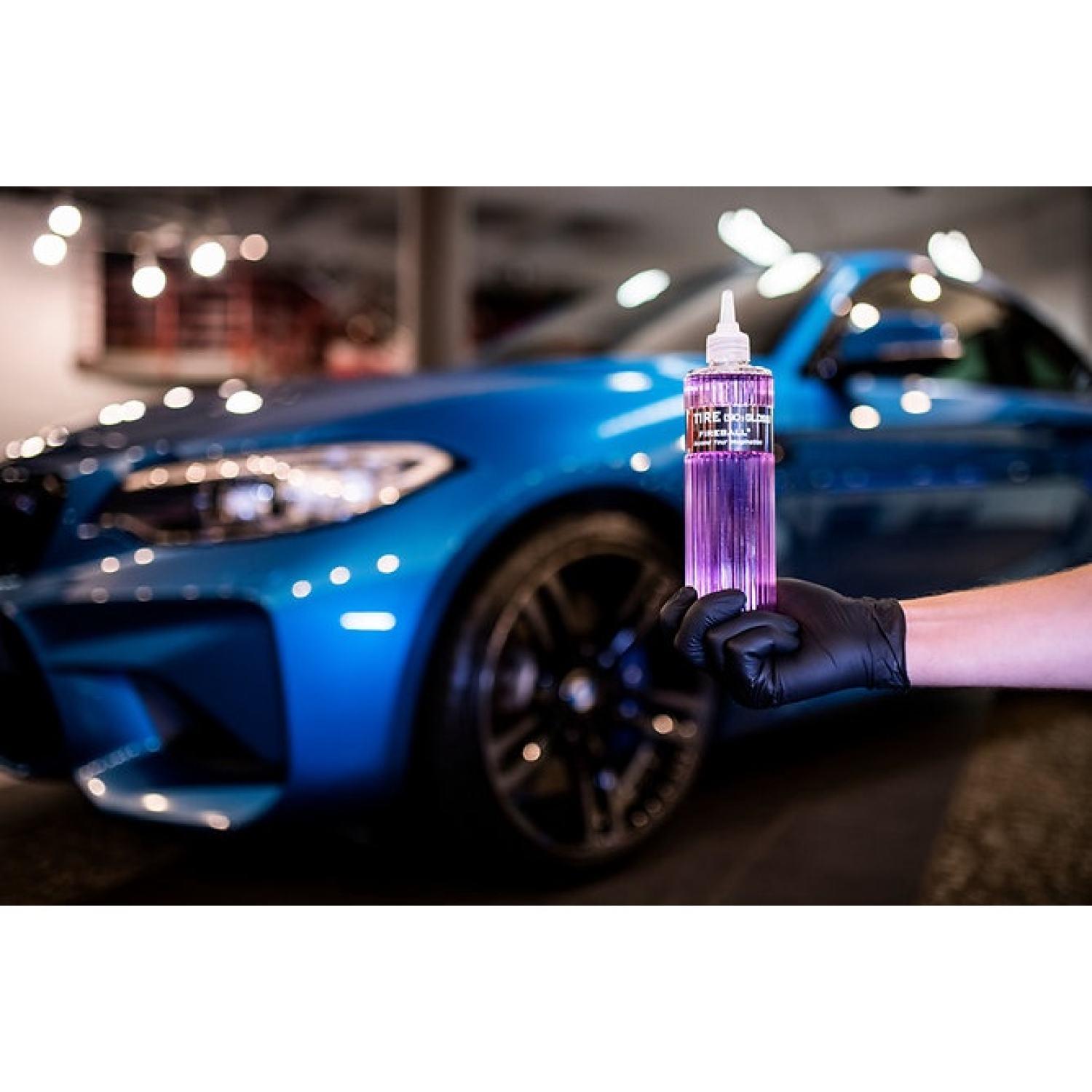 DUNG DỊCH LÀM BÓNG, DƯỠNG ĐEN LỐP CAO CẤP GỐC DẦU NEW TIRE, HÀNG FIREBALL, HÀN QUỐC