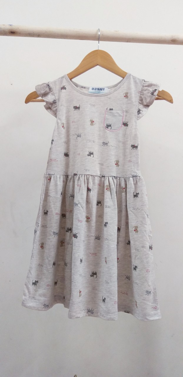 Váy cotton vải xuất dư mới về cho bé size đại 18-39kg