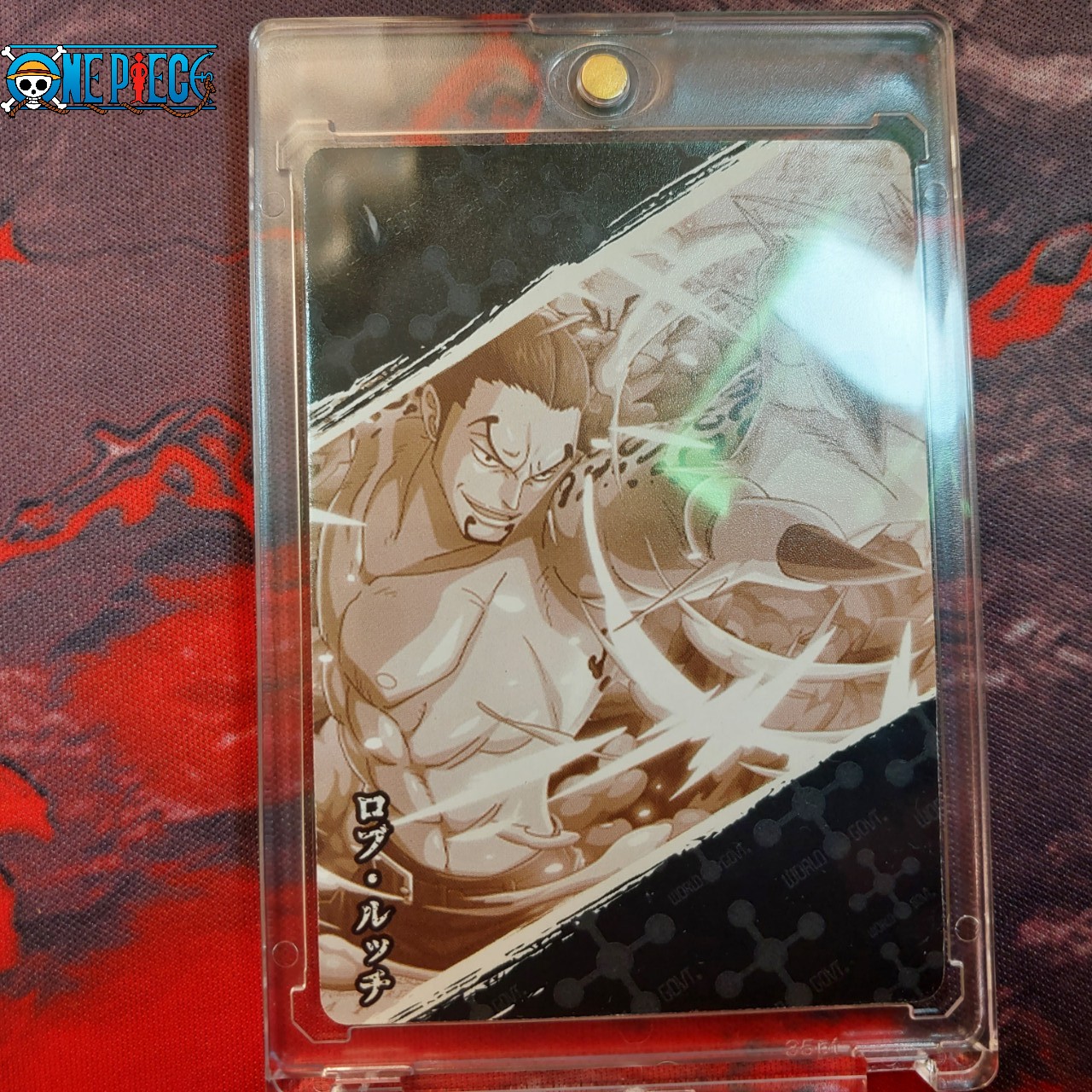 Rob Lucci OPOT SRIT SR Thẻ OnePiece nhật băng hải tặc CP9 Anime One Piece hiệu ứng phản quang 1459 NF4 1-5