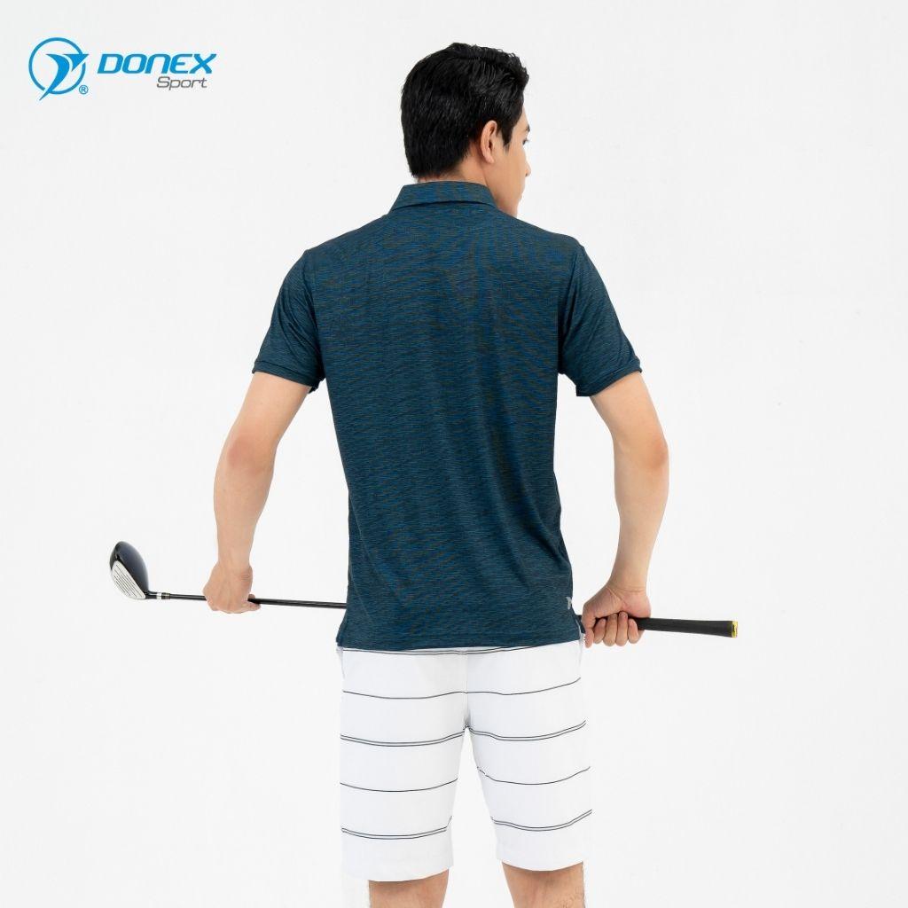 Áo Thể Thao Nam Cổ Polo DONEXPRO Thiết Kế Sang Trọng, Vải Thun Xược Cao Cấp MC-9080