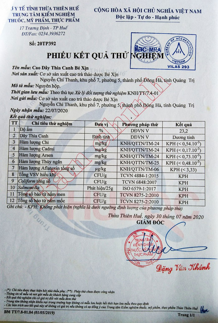 Cao Dây Thìa Canh Thương Hiệu Bé Xịn Hỗ Trợ Bệnh Tiểu Đường Giúp Hạ Và Ổn Định Đường Huyết 100GR
