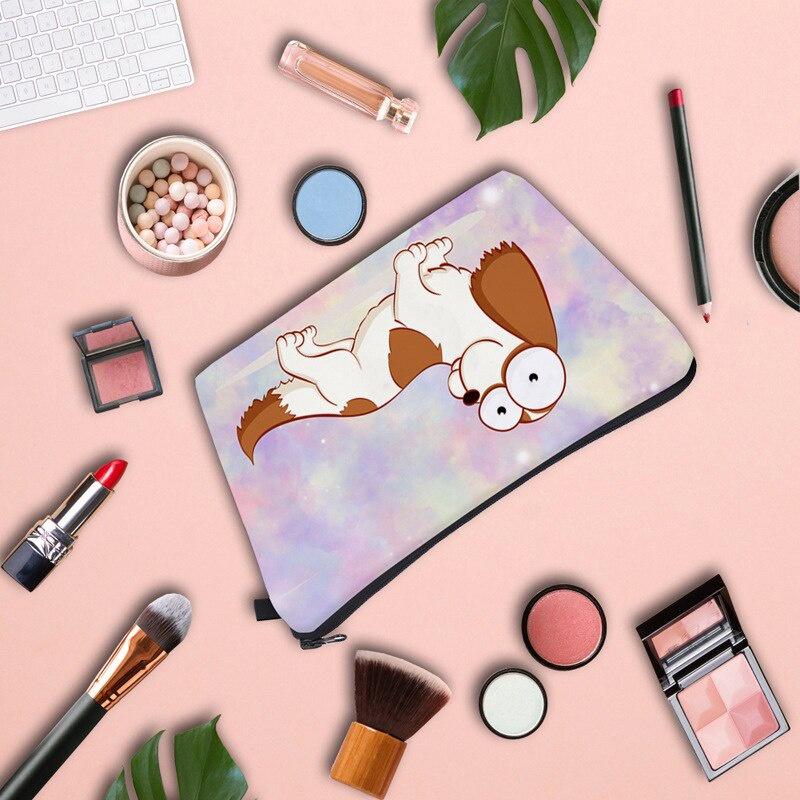 Waterproof makeup bag Corji digital soft handle and multifunctional travel storage bag Women Beauty Storage and organization