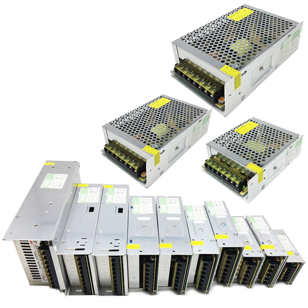 Metal AC 110V-220V to DC Switch Power Supply Driver Adapter