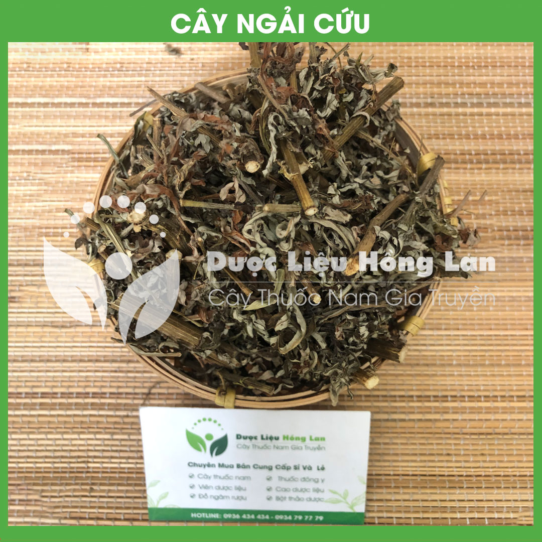 Cây Ngải Cứu khô sạch đóng gói 500gram