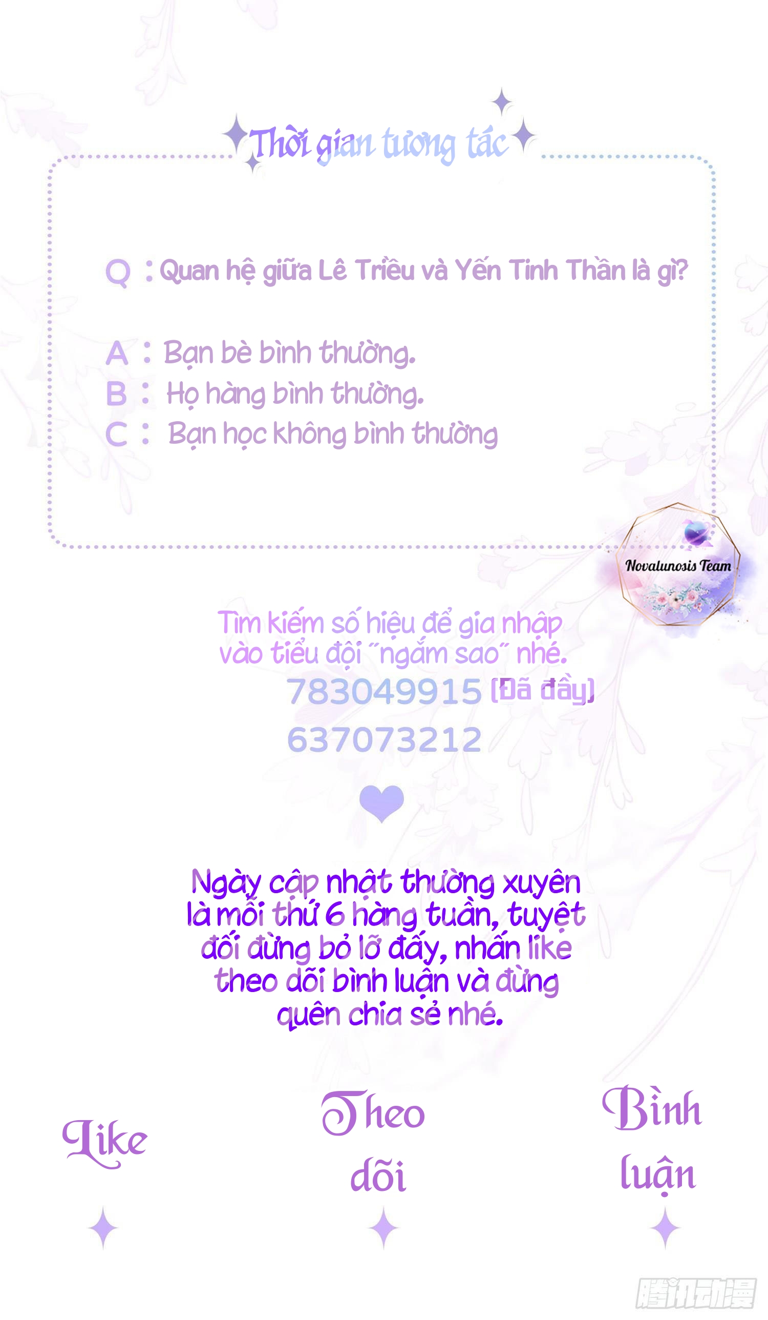 khoảng cách giữa các vì sao chapter 16 27