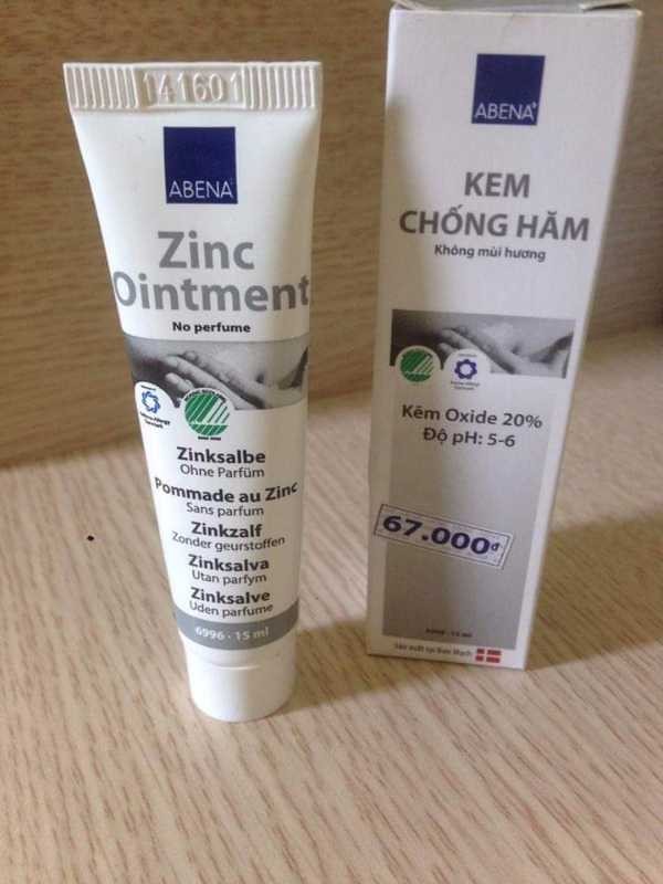 Kem chống hăm Abena 15ml