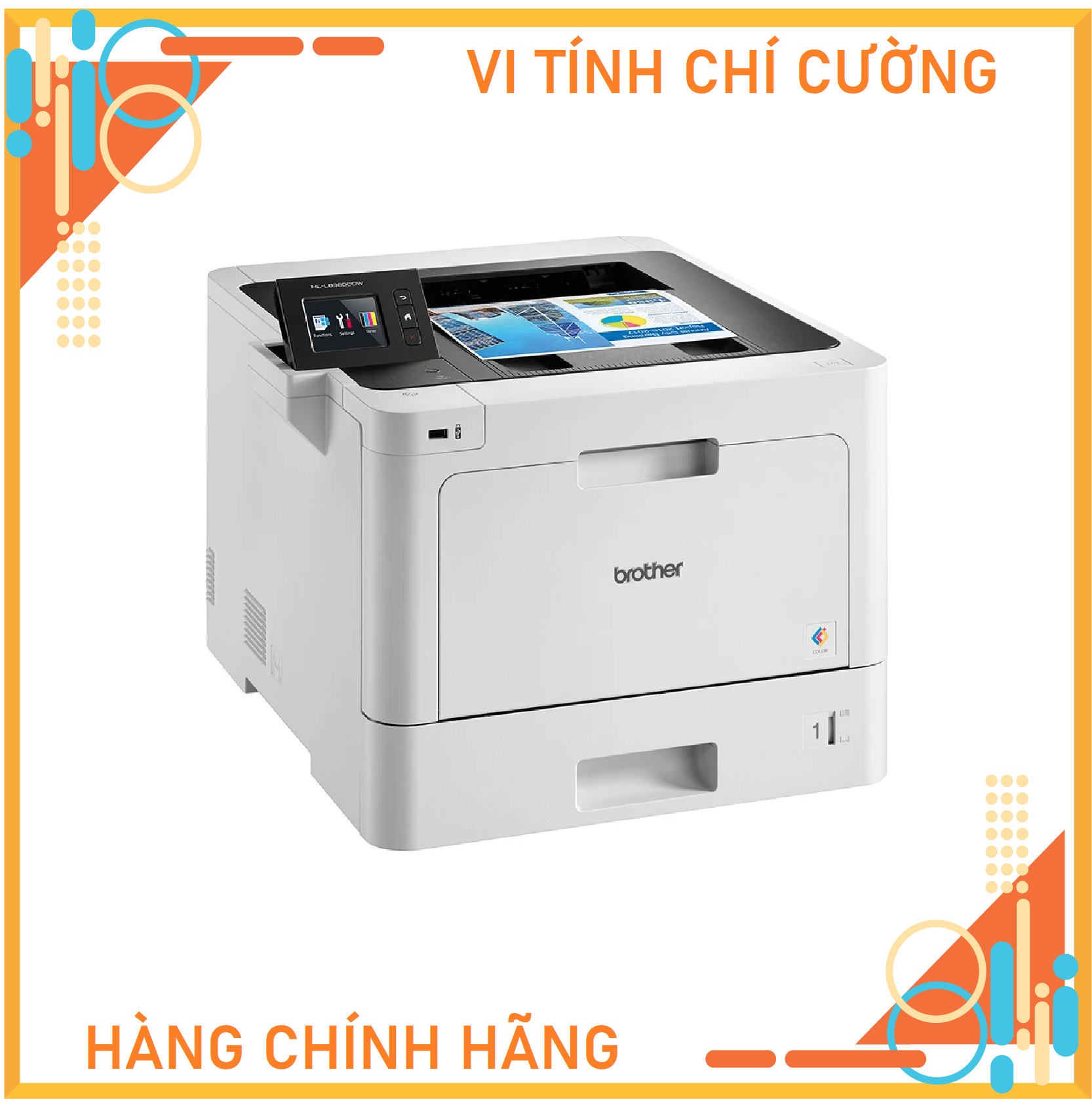 Máy In Laser Màu Đơn Năng BROTHER HL-L8360CDW - Hàng Chính Hãng