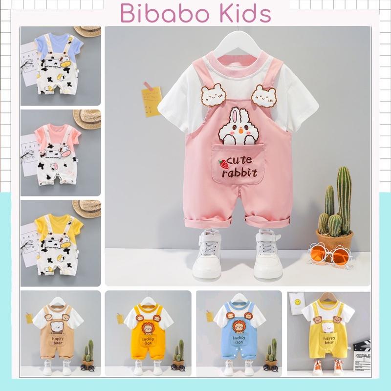 Body đùi ngắn tay - quần áo trẻ em sơ sinh phù hợp với bé trai bé gái - kiểu dáng bodysuit cho bé - vải cotton mềm mại