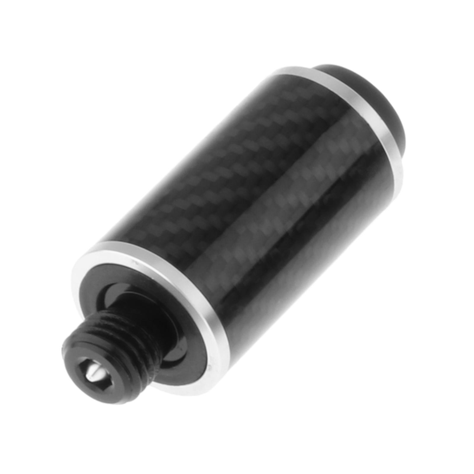 Billiards Pool Cue Extension Snooker Cue Extended Cue Extended Pool Cue Weight Screw Billiard Holder Cue End Lengthener for Practice Trainer