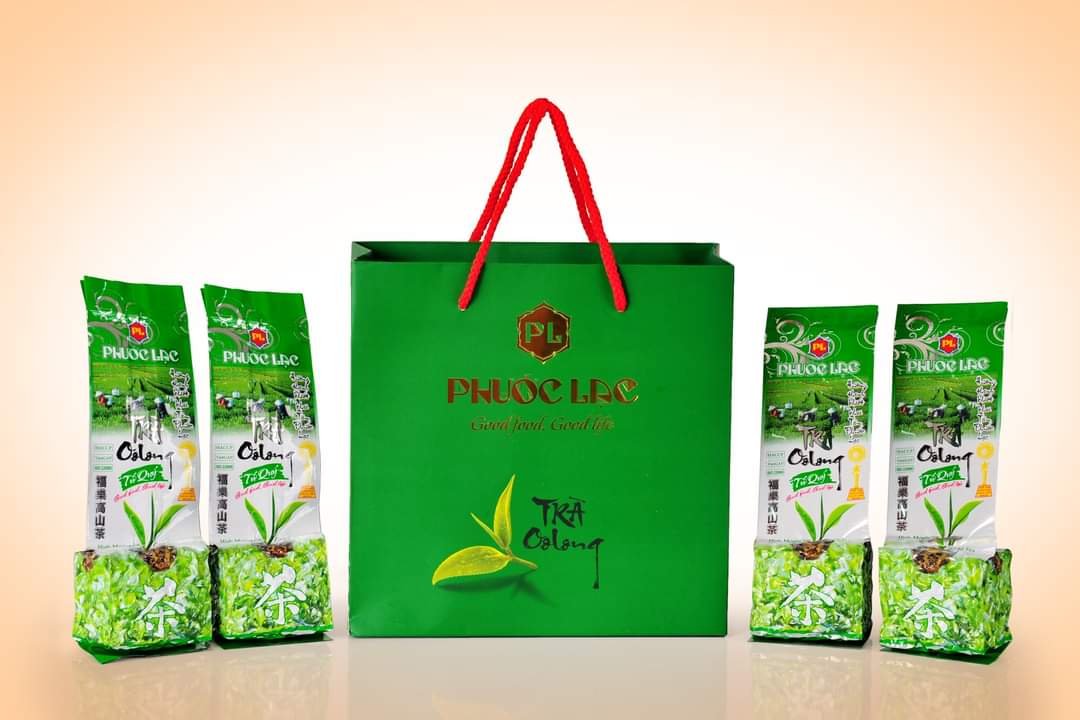 Trà Ô Long (oolong) Tứ Quý Cao Cấp Phước Lạc Gói 100g