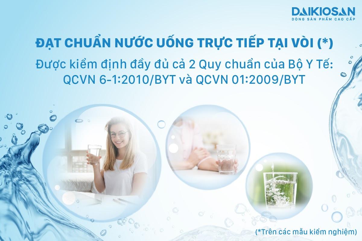 Máy lọc nước RO Hydrogen Daikiosan DSW-32010H