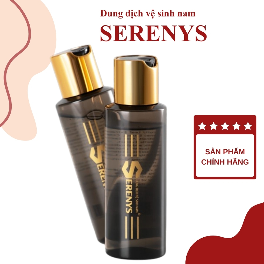 Dung dịch vệ sinh khử mùi phụ khoa nam giới SERENYS - 100ml