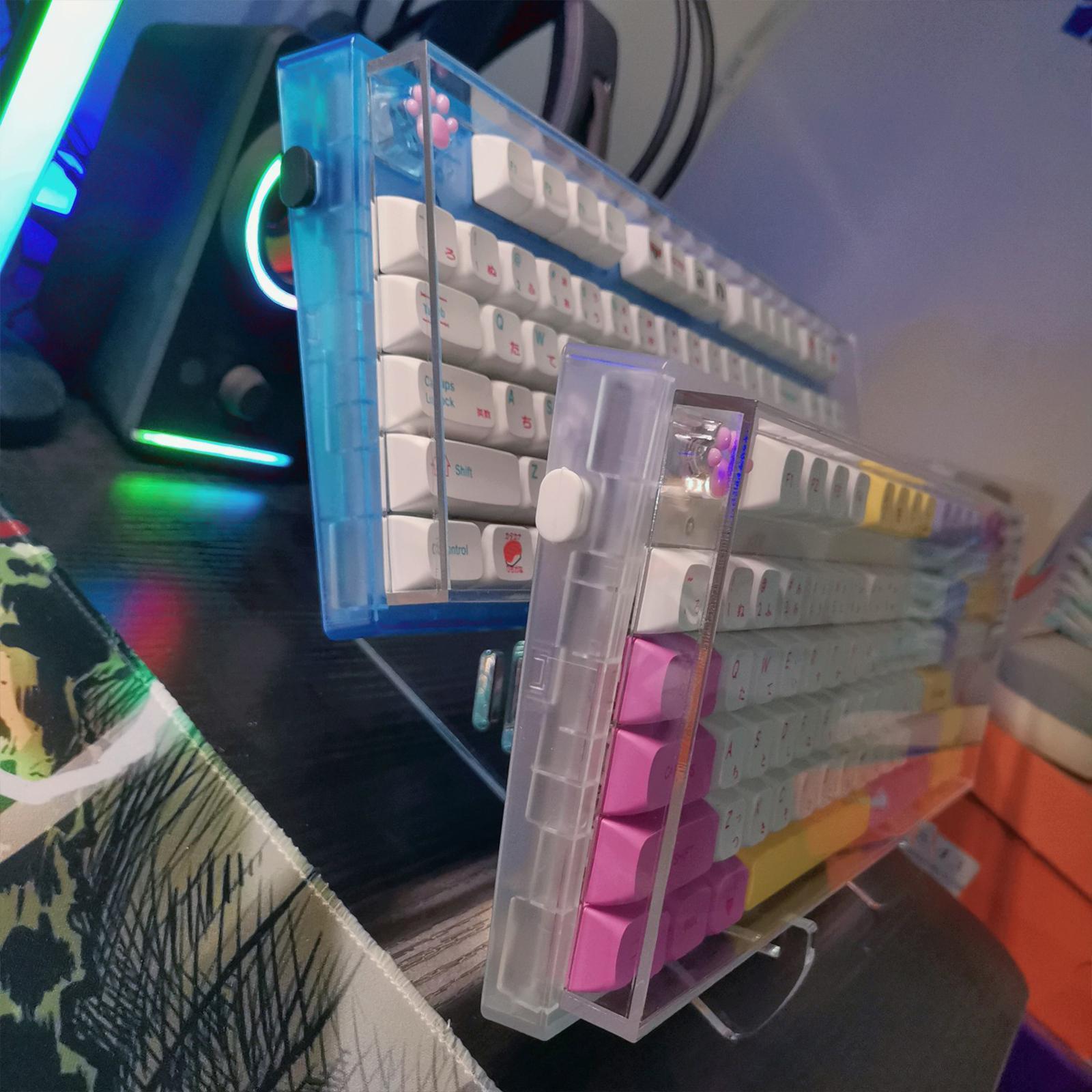 Acrylic Keyboard Stand Keyboard Bracket Mechanical Keyboard Holder for Keyboard Collector