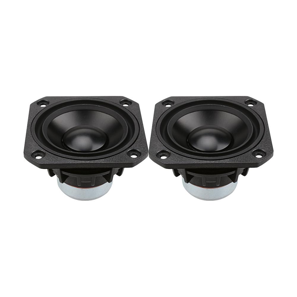 AIYIMA 2 Chiếc 2.5 Inch Loa Toàn Dải 4 8 Ohm 15W Loa Âm Thanh Cột 25 Nhân Loa Nhà DIY Rạp Hát Color: 8 Ohm Speaker Woofer Size/Full-Range Size: 2.5"