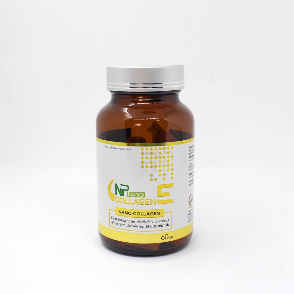 Viên Uống Làm Đẹp Da NP Nano Collagen E Hỗ Trợ Căng Bóng, Trắng Hồng Rạng Rỡ - Greenmec