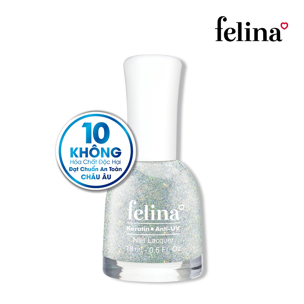 SƠN MÓNG TAY FELINA KIM TUYẾN NGŨ SẮC 18ML CK015