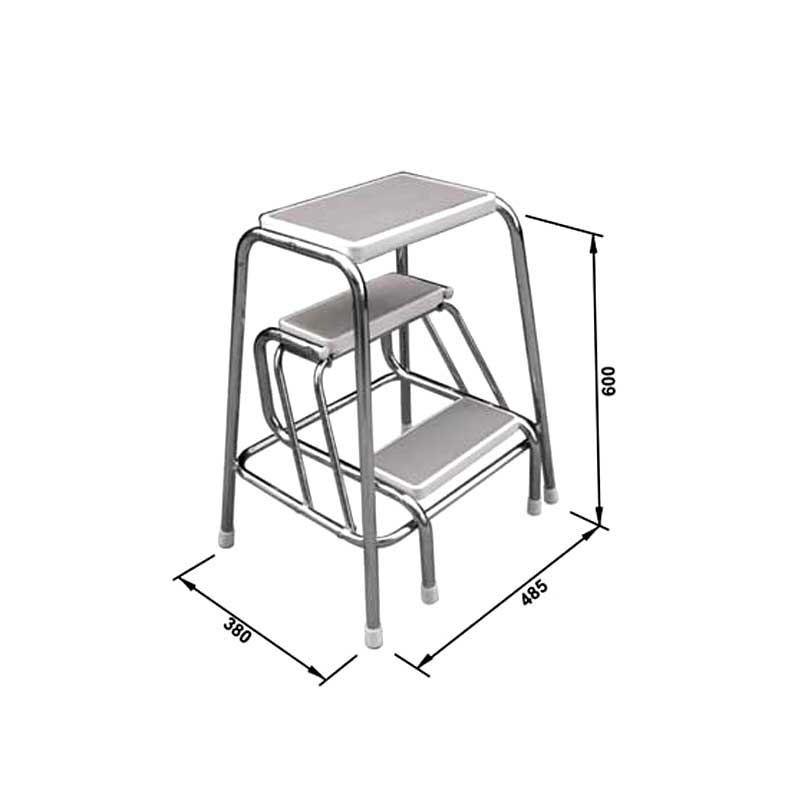 Ghế thang đa năng thấp NL-T3 LiOA