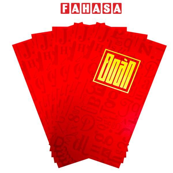 Bộ 5 Bao Lì Xì Tết Bính Ngọ 2026 - Futurebook L389 - Họ Đoàn