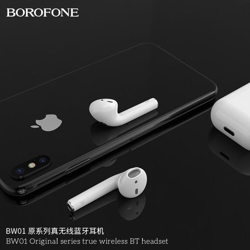 TAI NGHE AIRPOD BLUETOOTH BOROFONE BW01