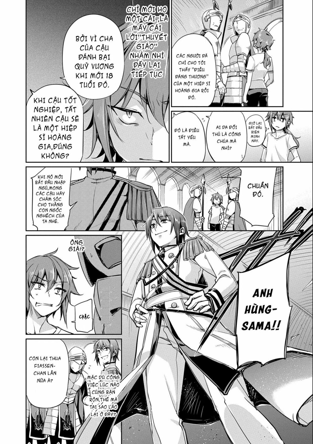 con trai của anh hùng là người học việc của quỷ vương. chapter 1 12