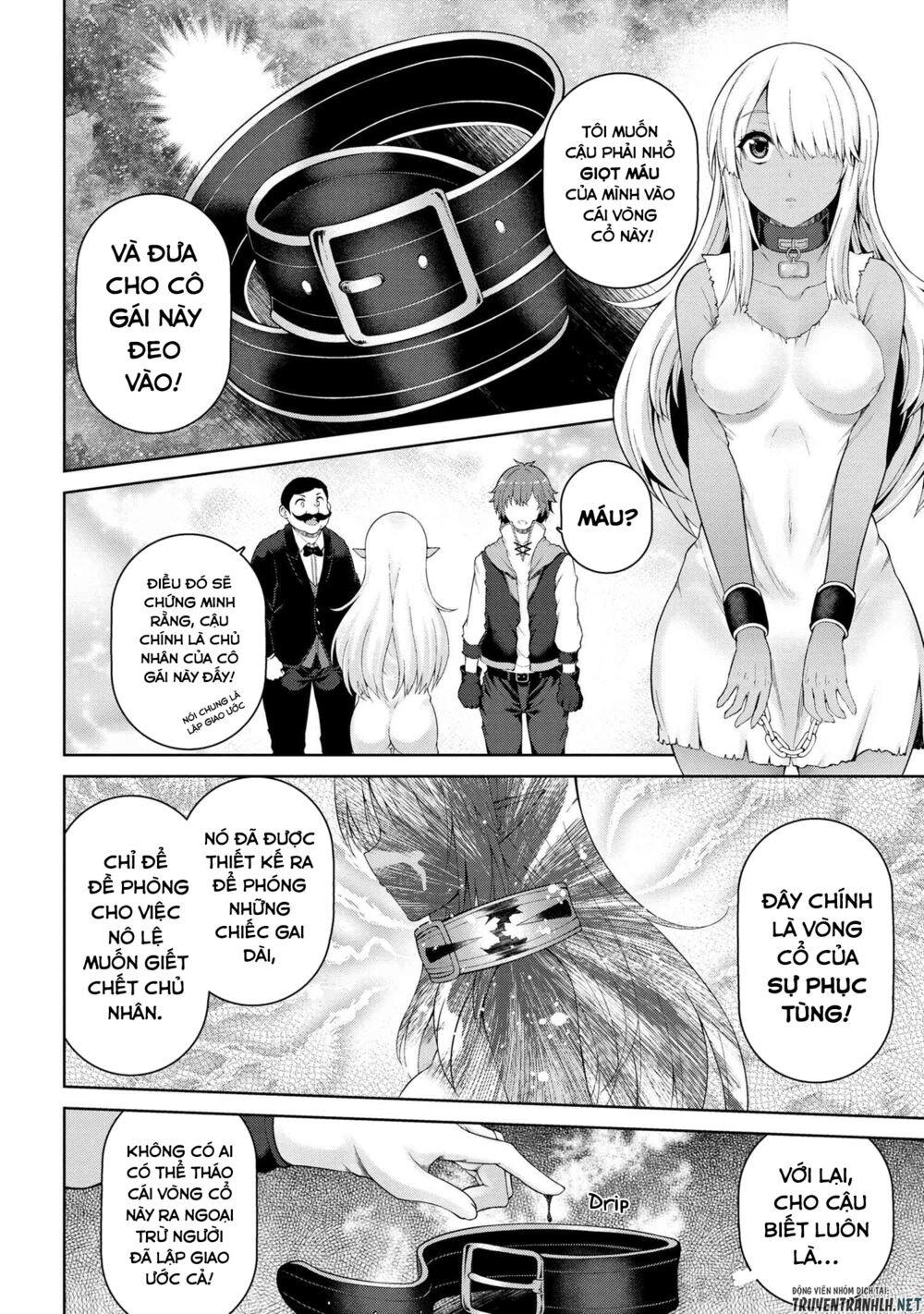 ngôi nhà của tôi đã bị đốt cháy, thế thì tại sao tôi không dùng hết số tiền còn lại để mua nô lệ dark elf? chapter 1 28