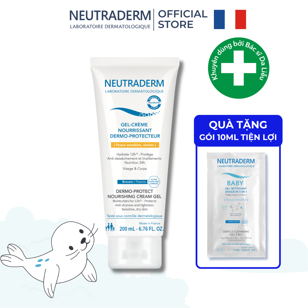 [MUA 1 TẶNG 1] Sữa Dưỡng Thể Cho Gia Đình Neutraderm Chính Hãng Dưỡng Da Mềm Mịn, Dưỡng Ẩm Dành Cho Nhiều Loại Da
