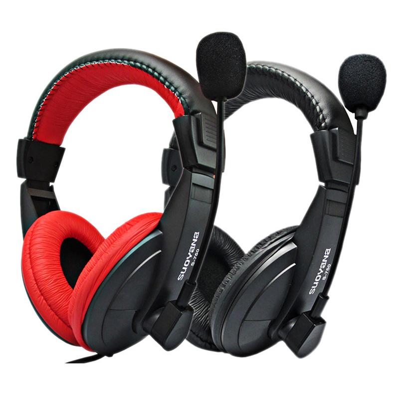 Thời Trang Chất Lượng Tốt Chơi Game Game Stereo Tai Nghe Tai Nghe Tai Nghe Chụp Tai Kèm Mic Cho Máy Tính Máy Tính Game Thủ Skype