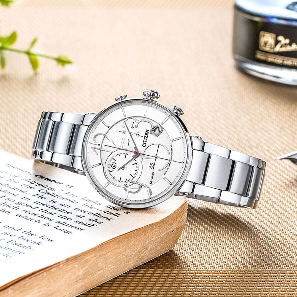 Đồng Hồ Nữ Citizen Dây Thép Không Gỉ FB1200-51A - Mặt Trắng (Sapphire)