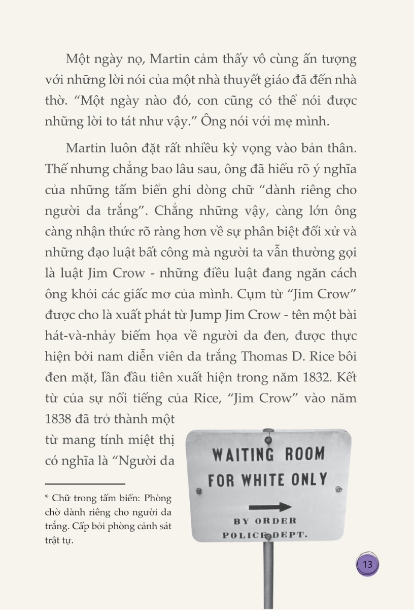 Truyện Kể Danh Nhân Truyền Cảm Hứng - Martin Luther King Jr _DTI