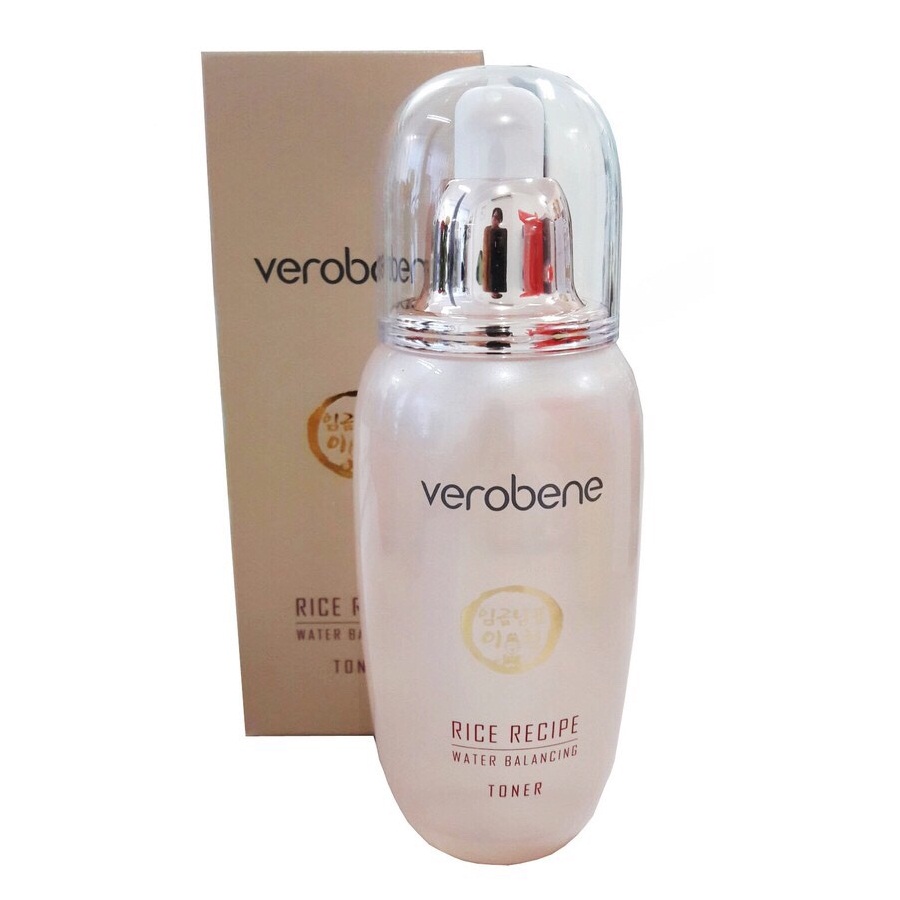 Bộ dưỡng da Gạo_Verobene Rice Recipe Skin Care 3 Set