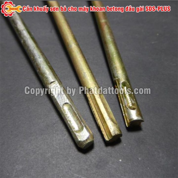 Cần khuấy sơn cho máy khoan betong đầu gài SDS