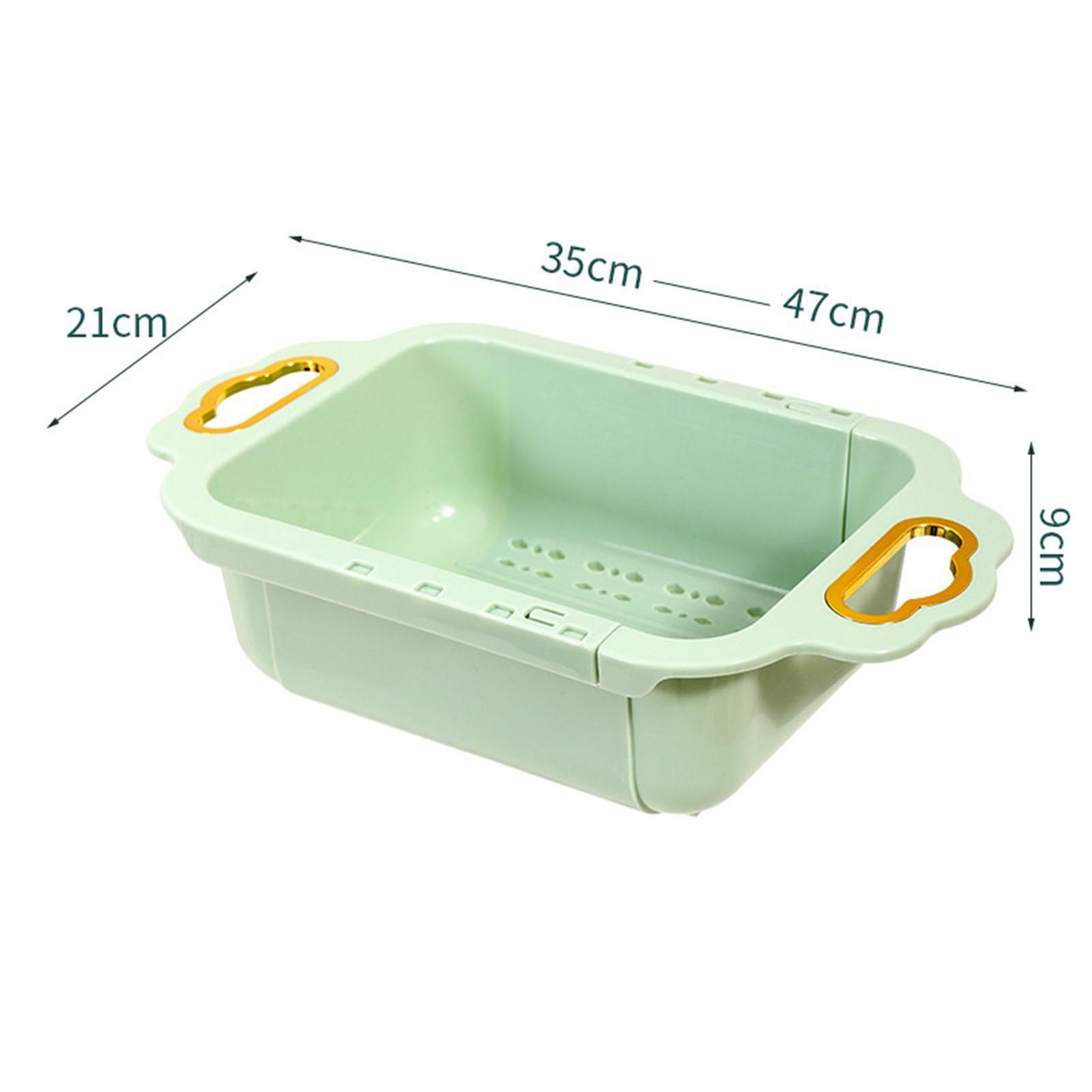 Extendable Sink Colander Extendable Colander over The Sink for Kitchen Pasta