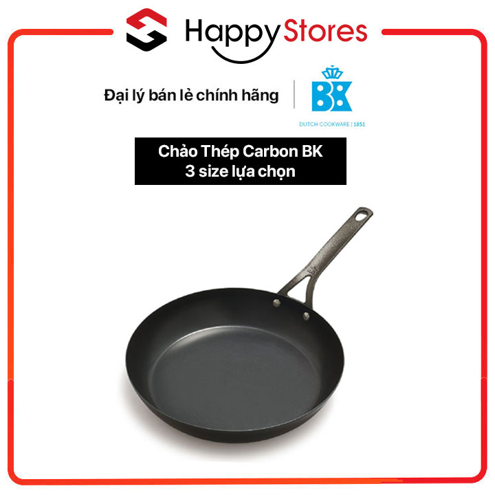 Chảo Thép Carbon BK chống gỉ - Hàng nhập khẩu