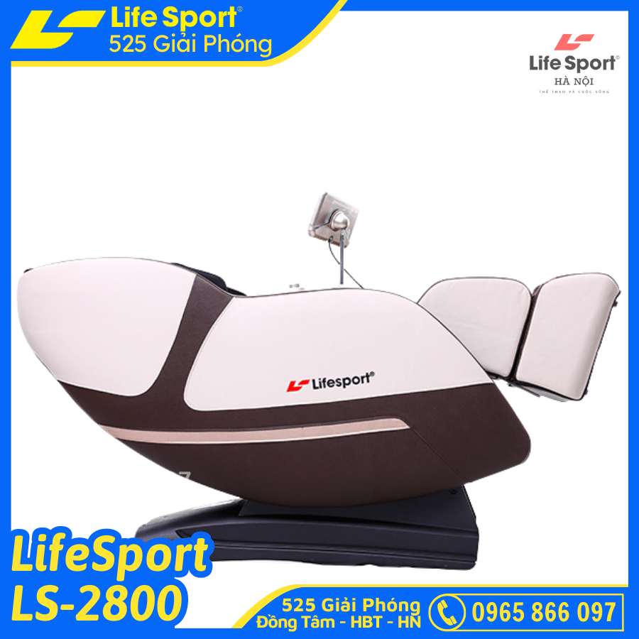 LifeSport LS-2800Plus Ghế Massage Toàn Thân Công Nghệ Cao - Ghế Matxa Toàn Thân Cao Cấp Kèm Màn Hình Cảm Ứng, Ghế Massage Toàn Thân Cao Cấp, Ghế Matxa Toàn Thân, Máy Massage Toàn Thân, Máy Matxa Toàn Thân