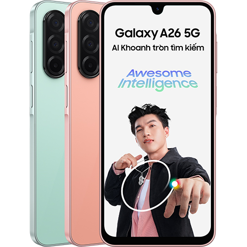 Điện thoại Samsung Galaxy A26 5G (6GB/128GB) - Hàng chính hãng