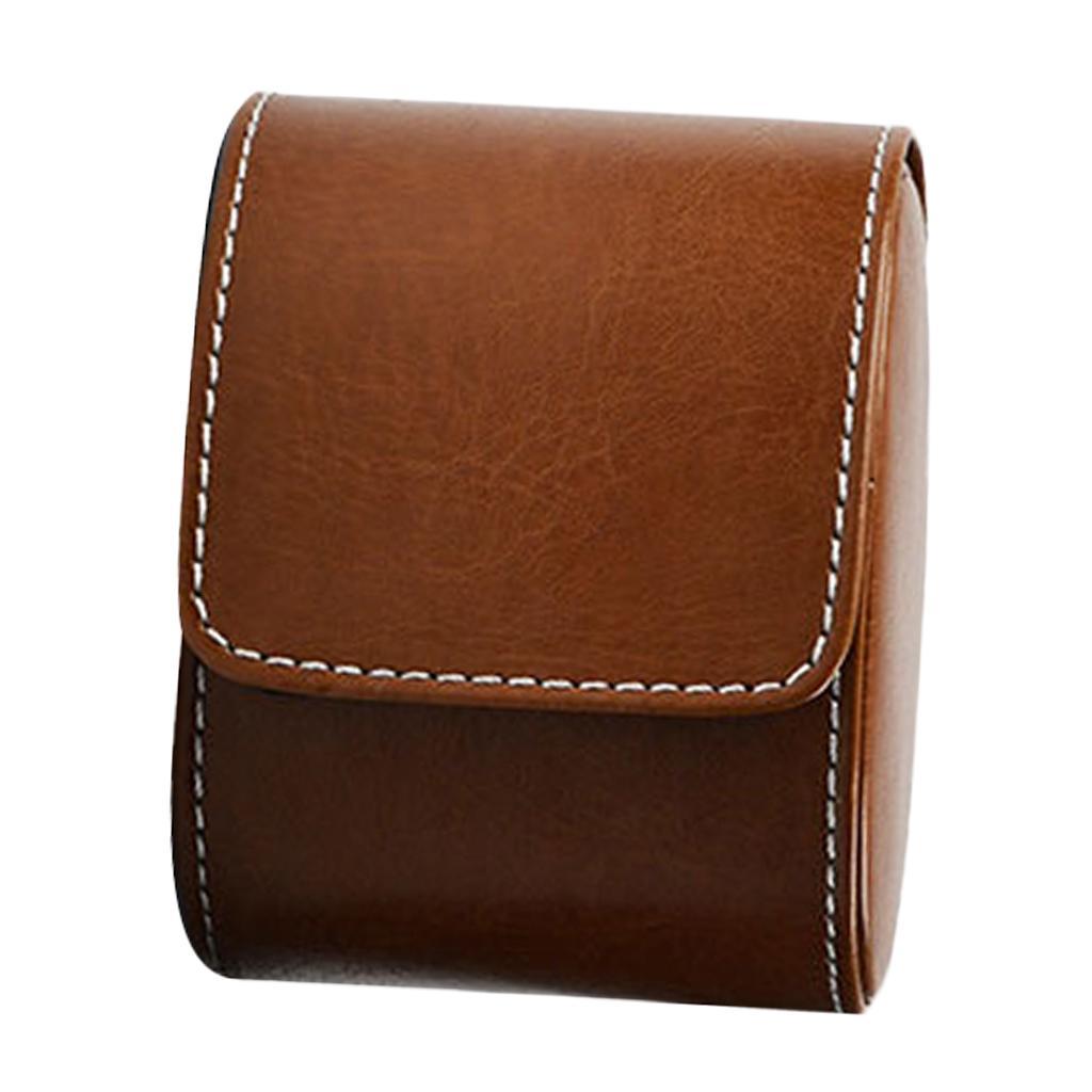 PU Leather Watch Storage Case Velvet Watch Organizer Box Jewelry Bag