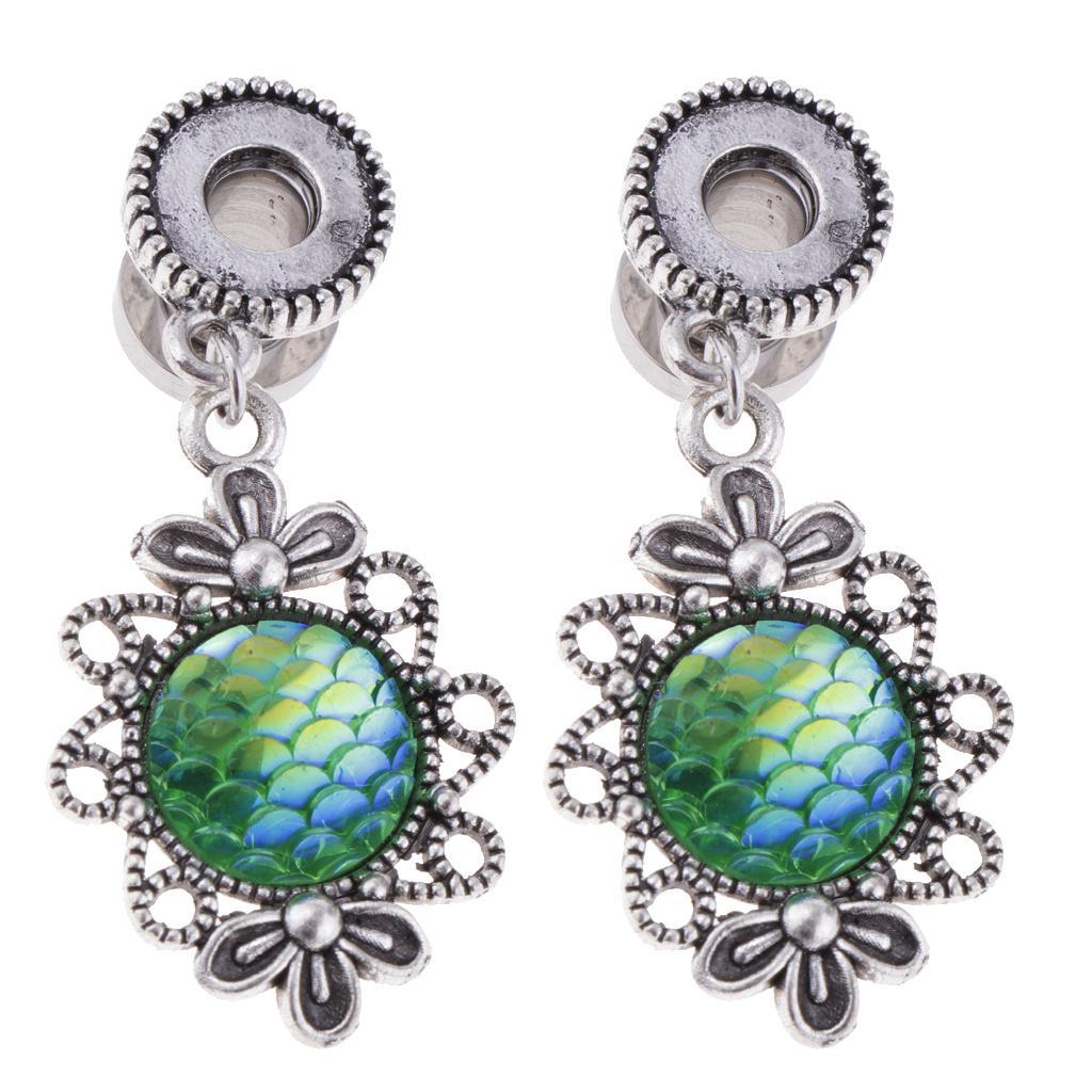 Stainless Tunnel Ear Expanders Body Piercings Pendant Accessories