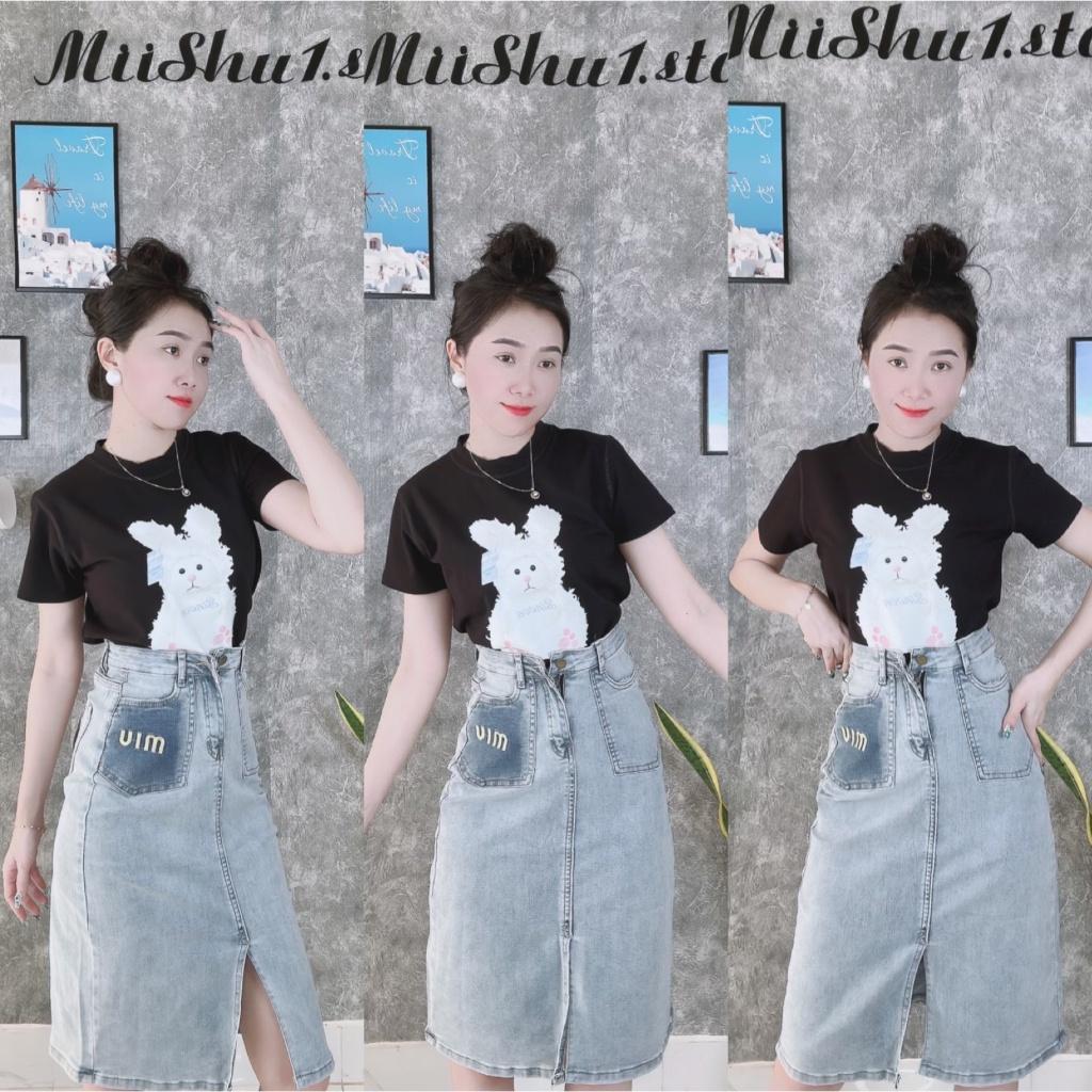 Áo Thun Baby Tee, in hình Chú Thỏ siêu dễ thương