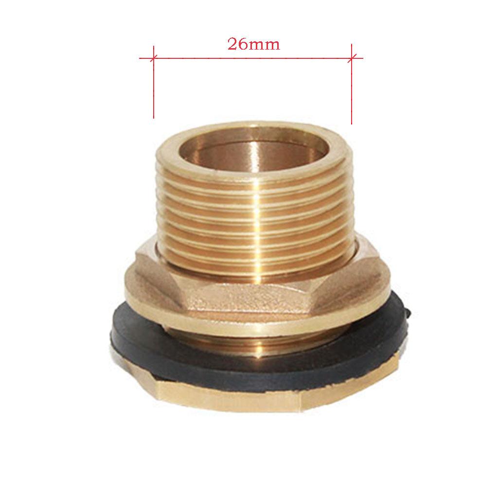 3/4'' Male Thread Brass Outlet Joint Adapter for Cleaning Machine Water Tank