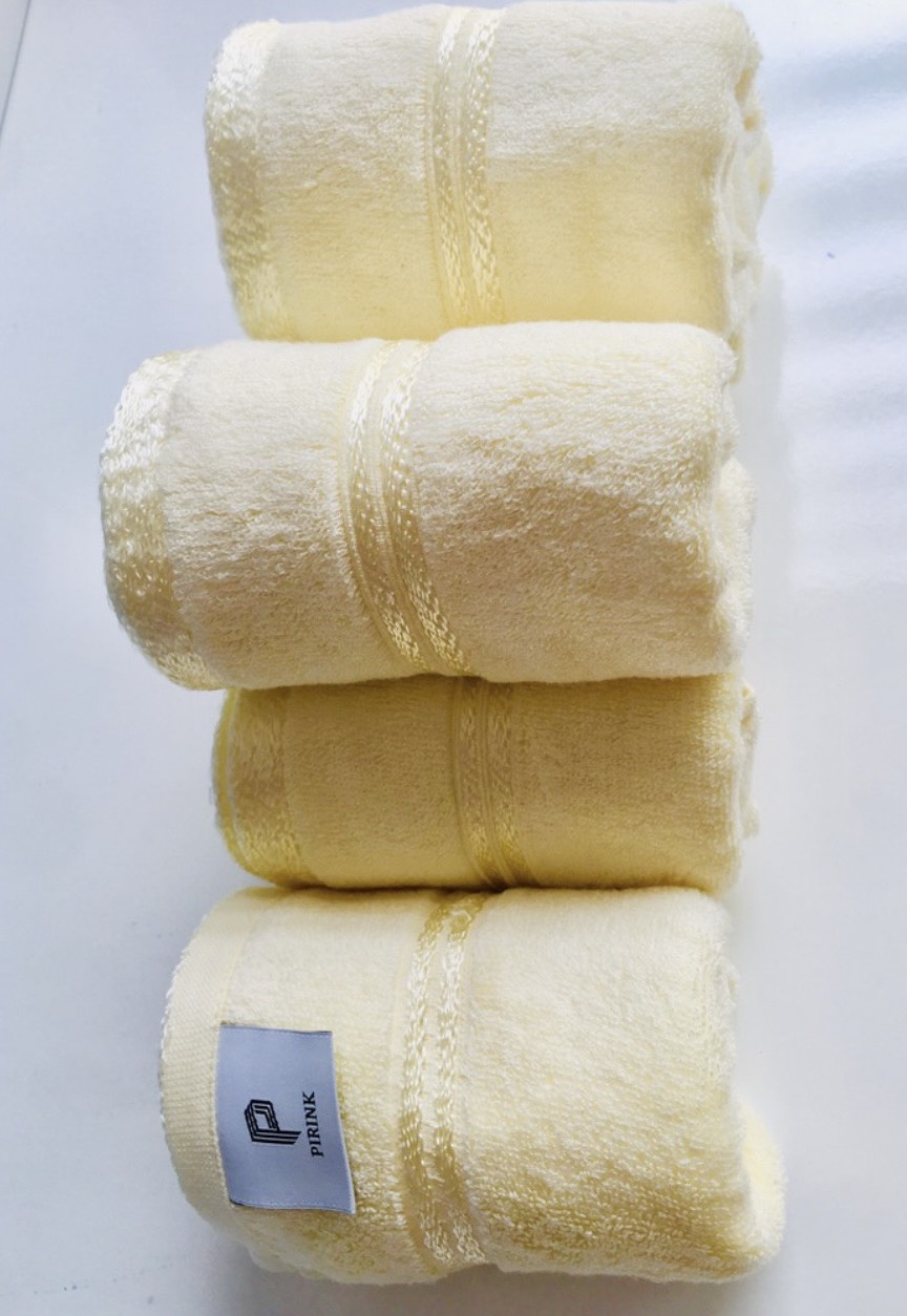 Loại đẹp] Khăn mặt cao cấp sợi sồi, cotton 30 * 50 cm