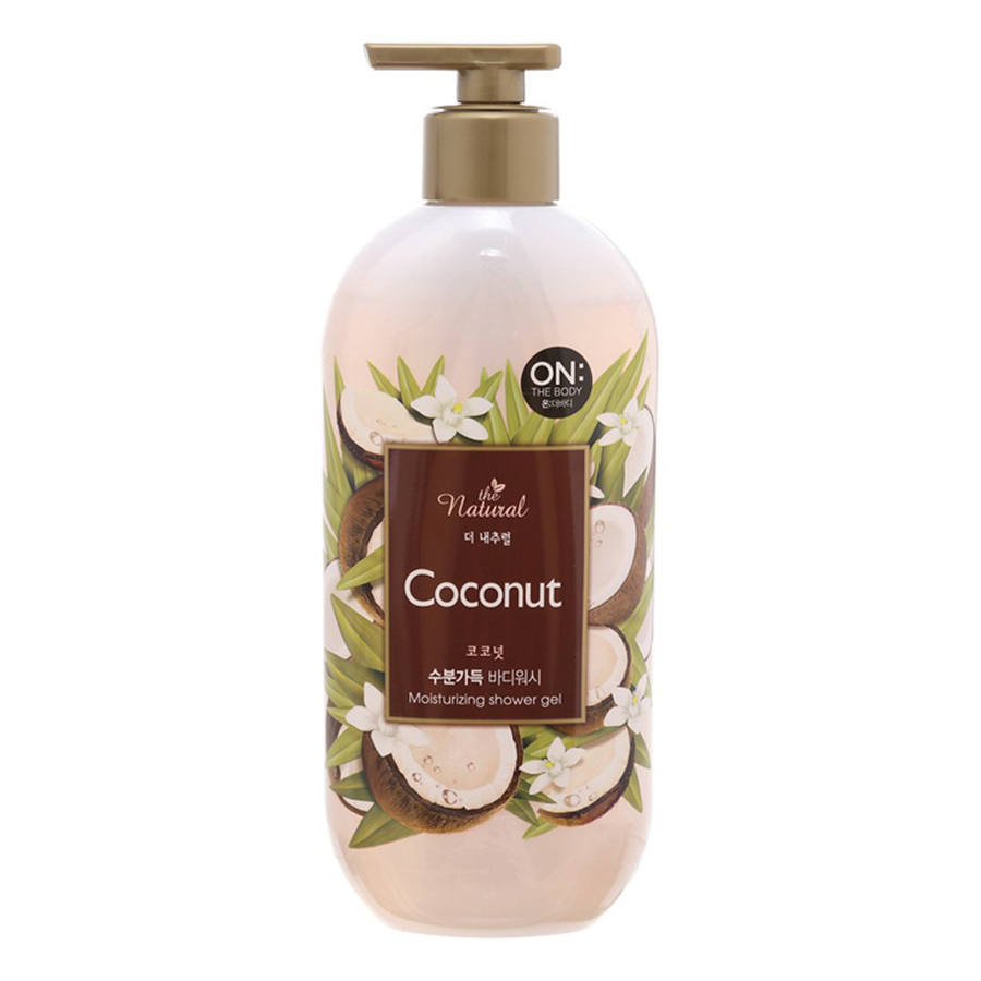 Sữa Tắm On The Body Natural Coconut (Dừa) (500g)