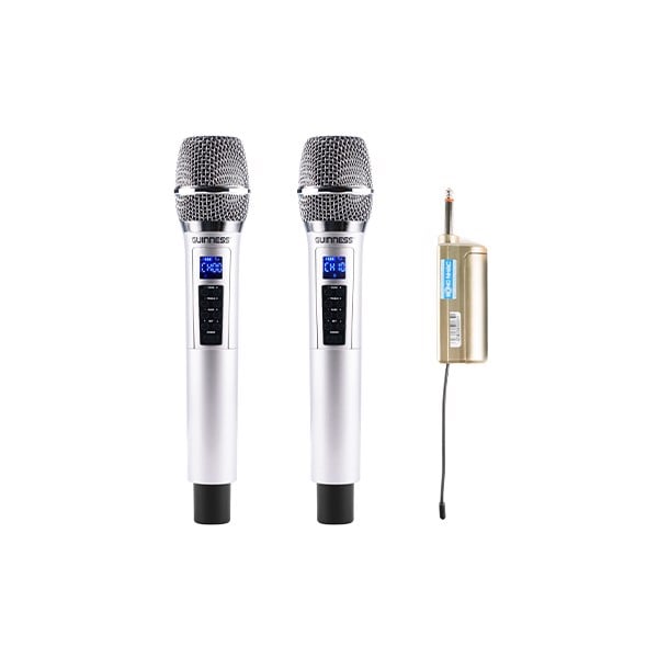 Micro không dây đa tinh chỉnh Guinness M - 830D - Hàng chính hãng