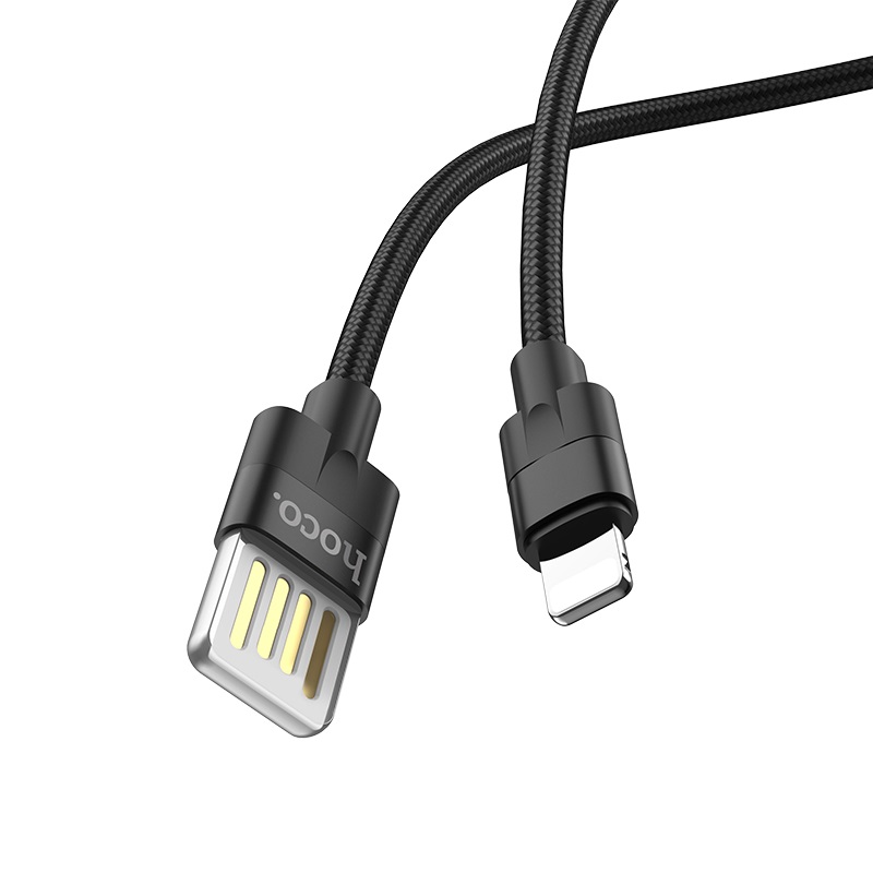 Cáp Lightning bọc dù 1.2M Hoco U55 - Chính hãng